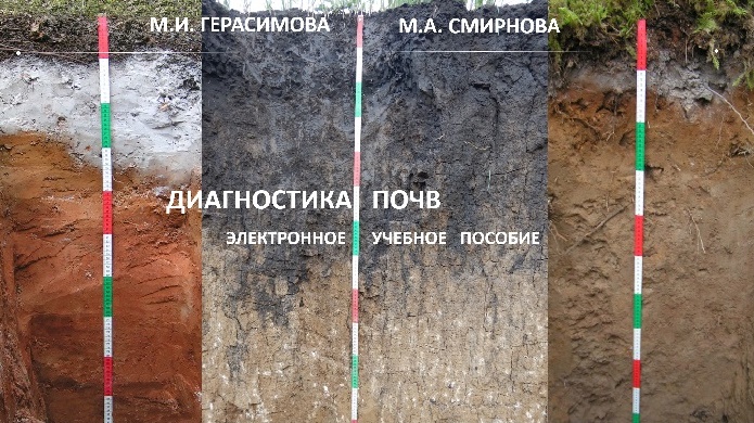 Новое учебное пособие «Диагностика почв» М.И. Герасимовой и М.А. Смирновой размещено в открытом доступе 