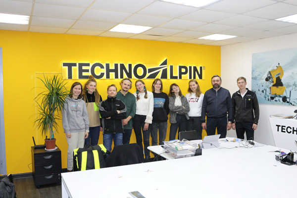 Встреча магистров с сотрудниками  Technoalpin 9.11.2020